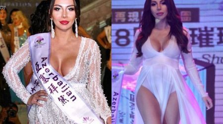 Azərbaycanlı model Tayvanda “Ən yaxşı bədənli qadın” seçildi - FOTO