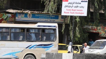 Suriyadakı bulvara Ərdoğanın adı verildi