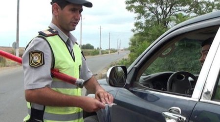 Yol polisi reyd keçirdi, sərxoş sürücülər aşkarlandı - FOTOLAR