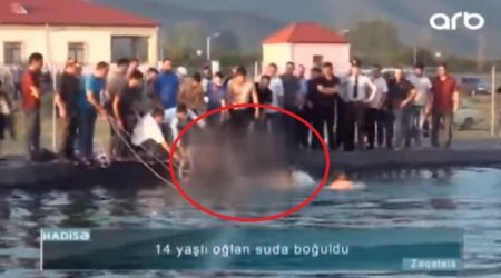 Azərbaycanda dəhşətli hadisə - VİDEO