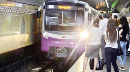 Bakı metrosunda gərgin anlar