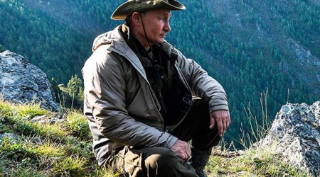 Putin bu dəfə turist kimi - FOTOLAR