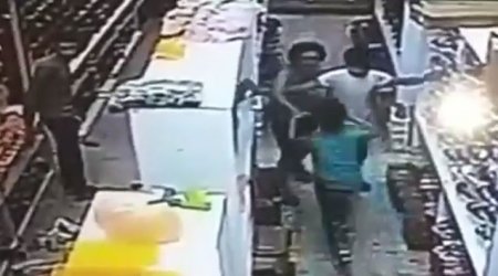 Lənkəranda zəlzələ anı - VIDEO