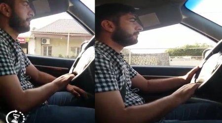 Bakıda sürücüdən əxlaqsızlıq  – VİDEO 18+