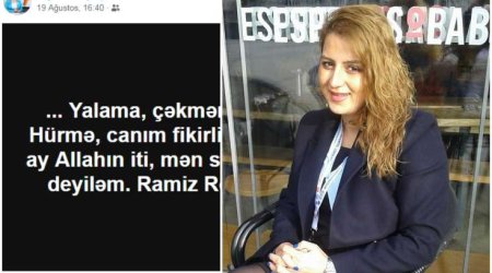 Vəfat edən azərbaycanlı jurnalistin SON PAYLAŞIMI 