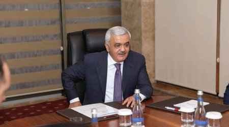 Rövnəq Abdullayev cüdoçularla görüşüb