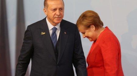 Ərdoğan və Merkel Suriyanı müzakirə edəcək