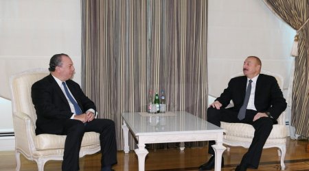 İlham Əliyev Fond prezidentini qəbul etdi