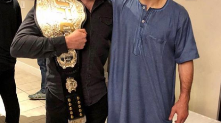 Həbibin qara kəmərlə FOTOSU