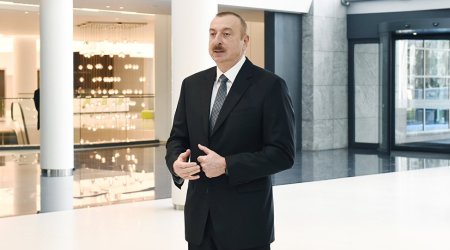 İlham Əliyev Xızıda