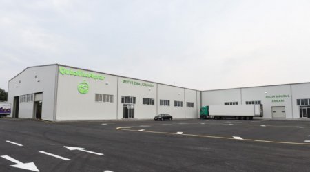 Azərbaycanda yeni zavod istifadəyə verilib