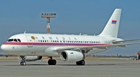 Ermənistan prezidentinin təyyarəsi də əlindən alındı