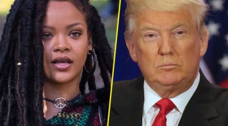 Rihanna Trampa qadağa qoydu