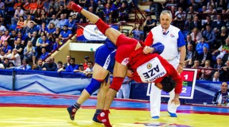 Азербайджанский самбист стал призером Чемпионата мира