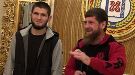 Нурмагомедов в гостях у Кадырова