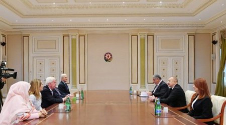 Глава WADA на переговорах с Ильхамом Алиевым