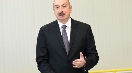 Prezident: Əsas məqsədimiz qeyri-neft sektorunun inkişafıdır