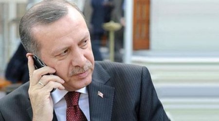 Ərdoğan Putin və Poroşenko ilə telefon söhbəti edib