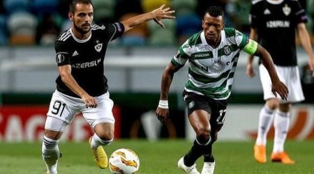 «Карабах» в Баку проиграл «Спортингу» со счетом 1:6