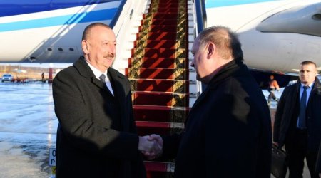 İlham Əliyev Rusiyada