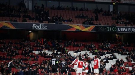 «Карабах» проиграл «Арсеналу» в Лиге Европы