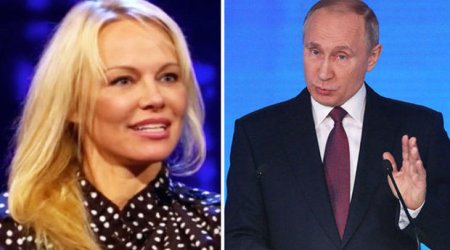 Pamela Anderson Putinə müraciət etdi