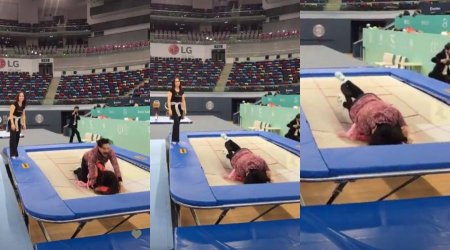 Dünən dalaşan Sərxanla Səmra bu gün bir-birinin....- Fotolar