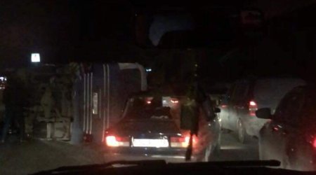 SON DƏQİQƏ: Hava limani yolunda ağır qəza - FOTO/VIDEO
