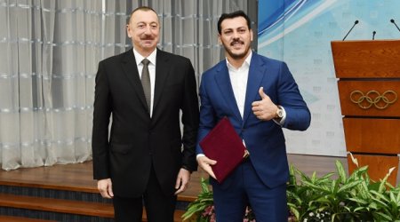 Prezident və xanımından Zabit Səmədova jest - FOTO
