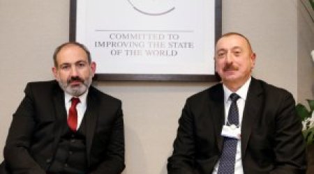 Pashinyan disclosed details of conversation with Ilham Aliyev in Davos