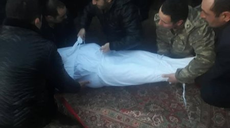 Qripdən öldüyü deyilən idmançı dəfn edildi - VİDEO