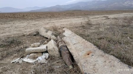 Azərbaycanda broyler fabrikinin yaxınlığında mərmi tapıldı - FOTO