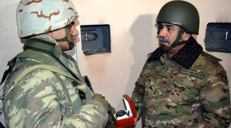 Закир Гасанов на передовой линии фронта - ФОТО/ВИДЕО