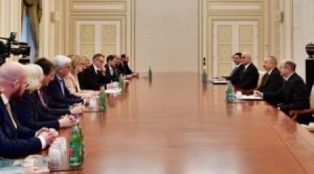 lham Aliyev received German governmental delegation