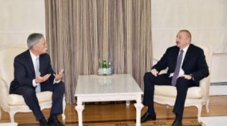 President Ilham Aliyev received Formula 1 Group CEO