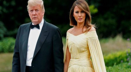 Donald Tramp və Melaniyanın toy deserti hərraca çıxarıldı - FOTO