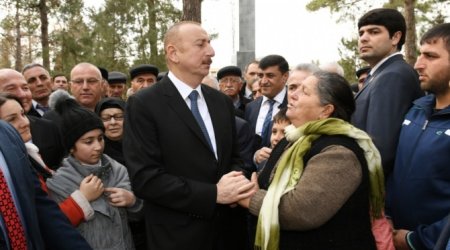 Prezident evi uçan qadınla bağlı tapşırıq verdi - VİDEO