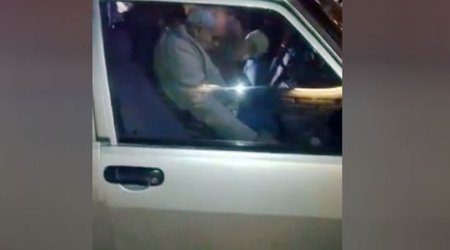 Bakıda taksi sürücüsü sükan arxasında dünyasını dəyişdi - ANBAAN VİDEO