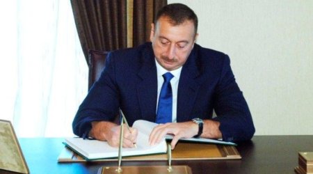 Prezident sərəncam imzaladı