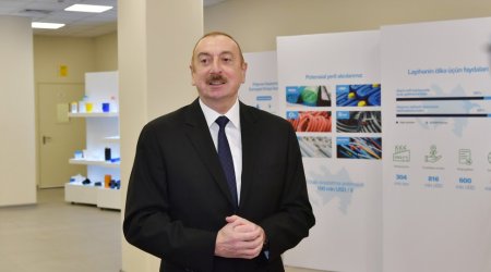 İlham Əliyev: Qeyri-neft sektorunun inkişafı, iqtisadiyyatın şaxələndirilməsi... FOTO