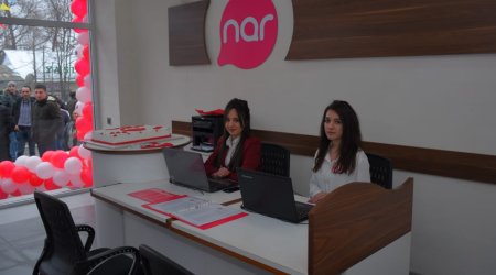 Nar presented its new official shop in Gabala