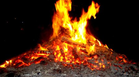 İlham Əliyev və Mehriban Əliyeva Od çərşənbəsini belə qeyd etdi - FOTO