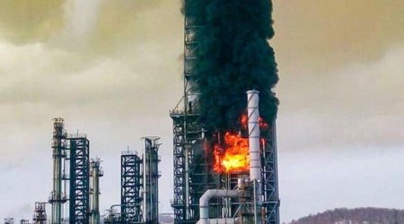 Крупный пожар на заводе в России - ВИДЕО