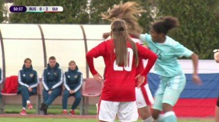 Драка футболисток на чемпионате Европы - ВИДЕО