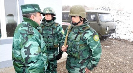 Elçin Quliyev Ermənistanla sərhəddə