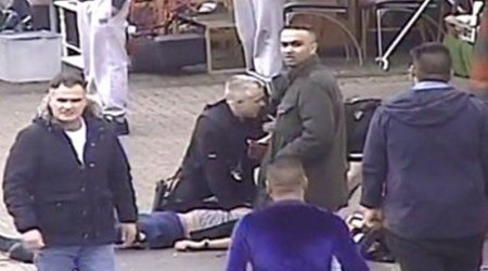 14 yaşlı oğlanın avtomobillə vurulma anı: havada fırlanıb, yerə çırpıldı - VİDEO