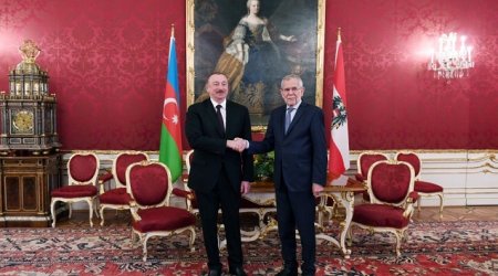 “İlham Əliyevlə görüş şərəf idi” - Avstriya prezidenti