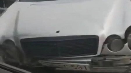 Bakı-Sumqayıt yolundakı ağır qəzanın görüntüləri yayıldı - VİDEO