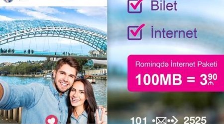 Enjoy the most affordable Data Roaming packages with Azercell!