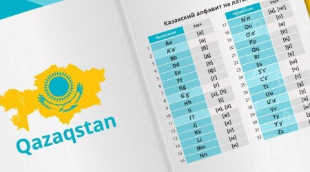Qazaxıstan latın qrafikasına keçir?